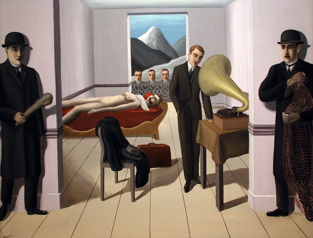 MOMA 02-1 Rene Magritte The Menaced Assassin